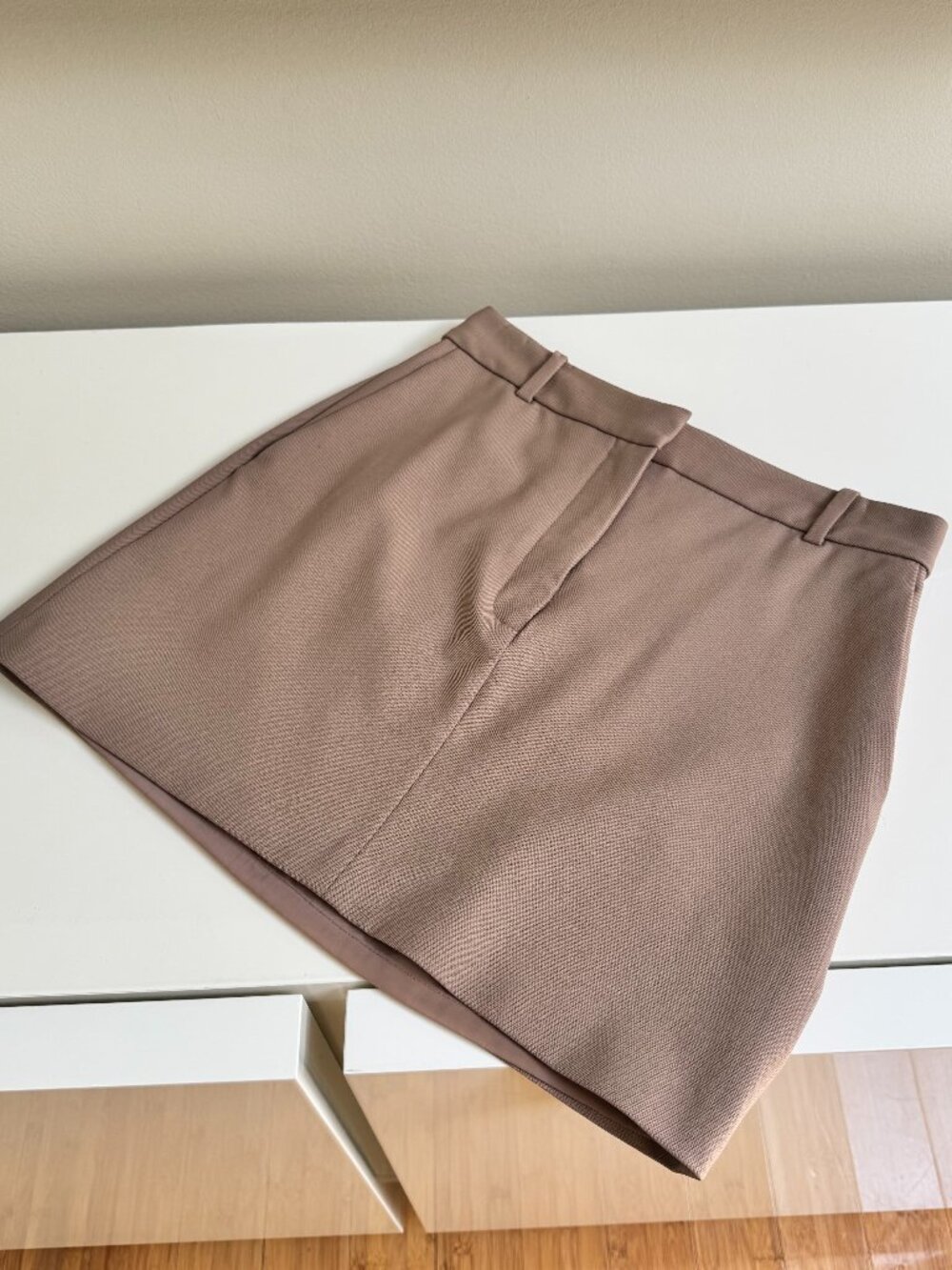 Aritzia Babaton Wool Chisel Skirt